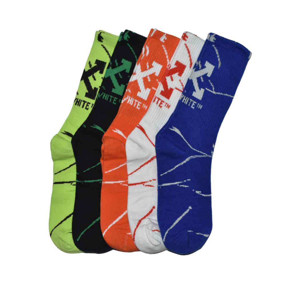 Off-White Premium Luxury Crew Socks