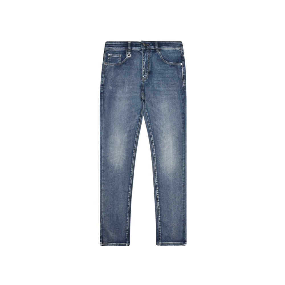 Louis Vuitton Dark Blue Cotton Denim Jeans