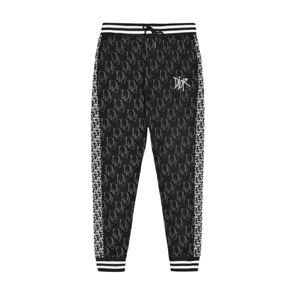 Dior Printed Black Premium Men Track Pants