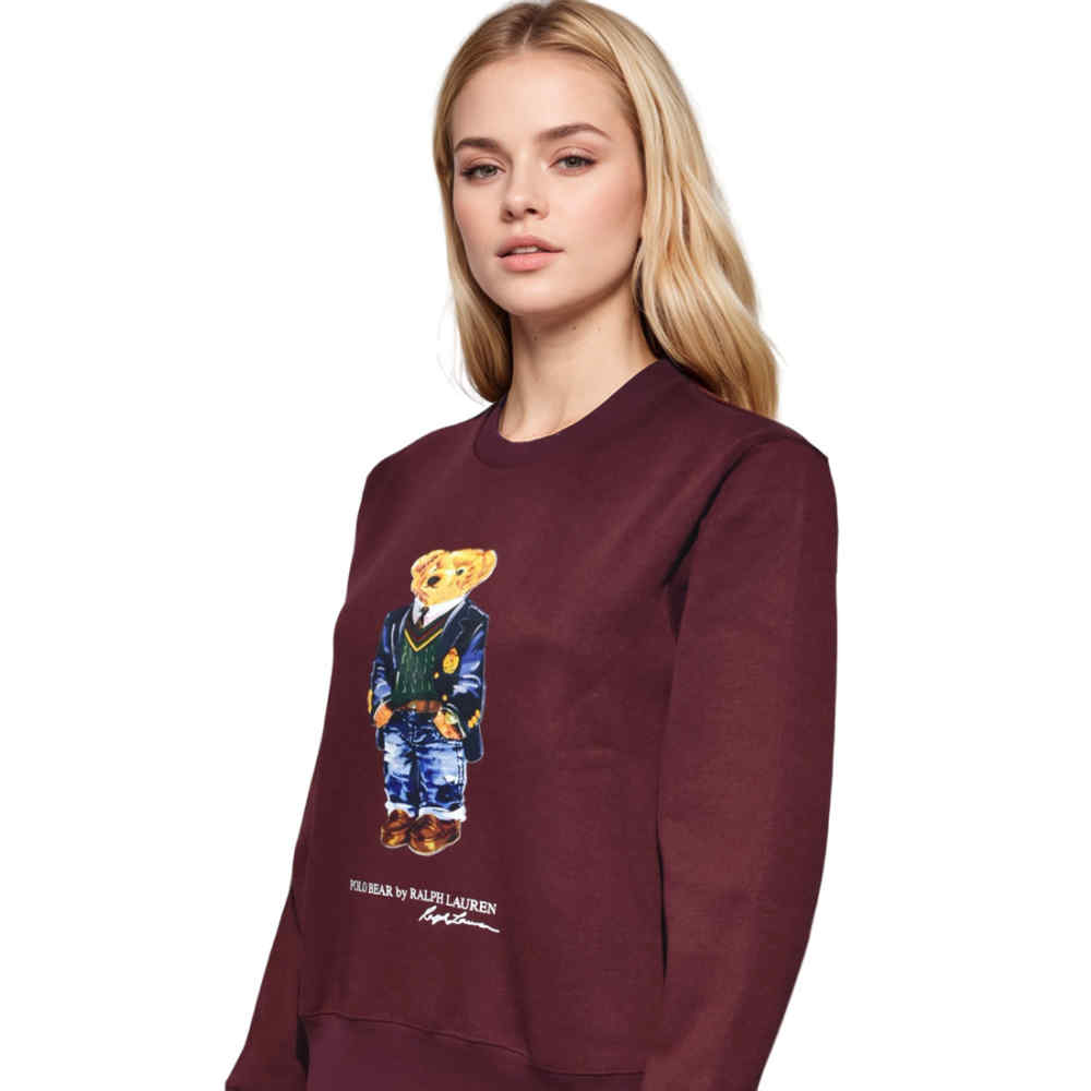 Ralph Lauren Wine Premium Quality Sweatshirt