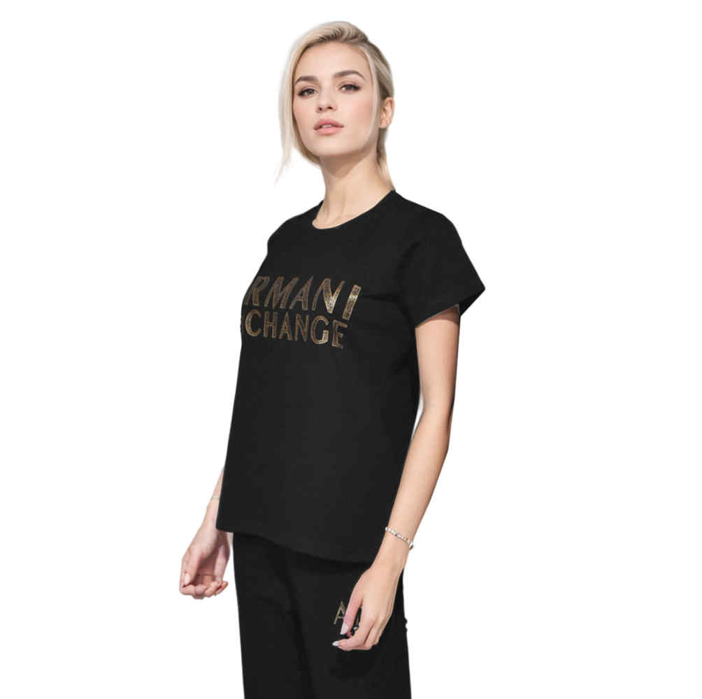 Armani Exchange Black Premium Quality Co-ord Set