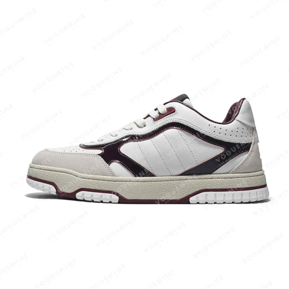 Gucci Maroon Premium Re-Web Sneaker