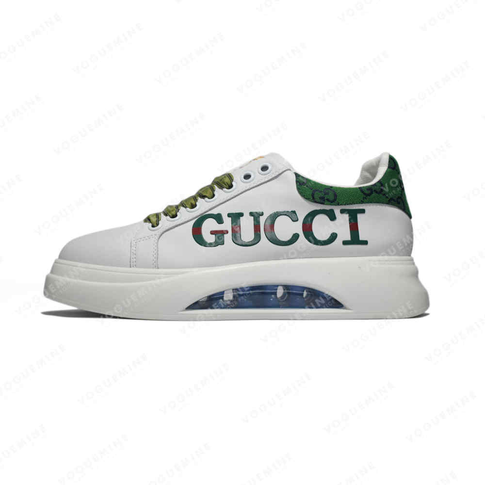 Gucci White and Green Premium Quality Sneaker