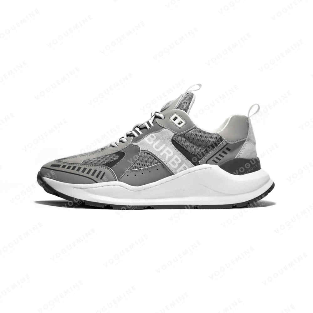 Burberry Grey Premium Quality Sneakers