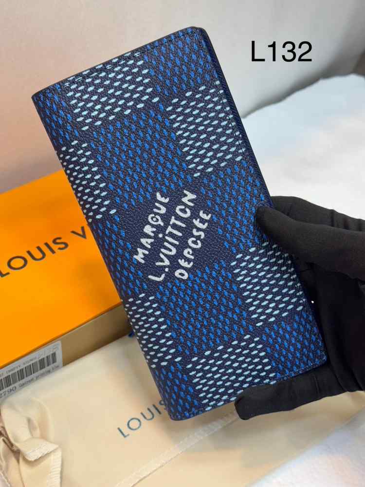 Louis Vuitton Blue Premium Long Wallet