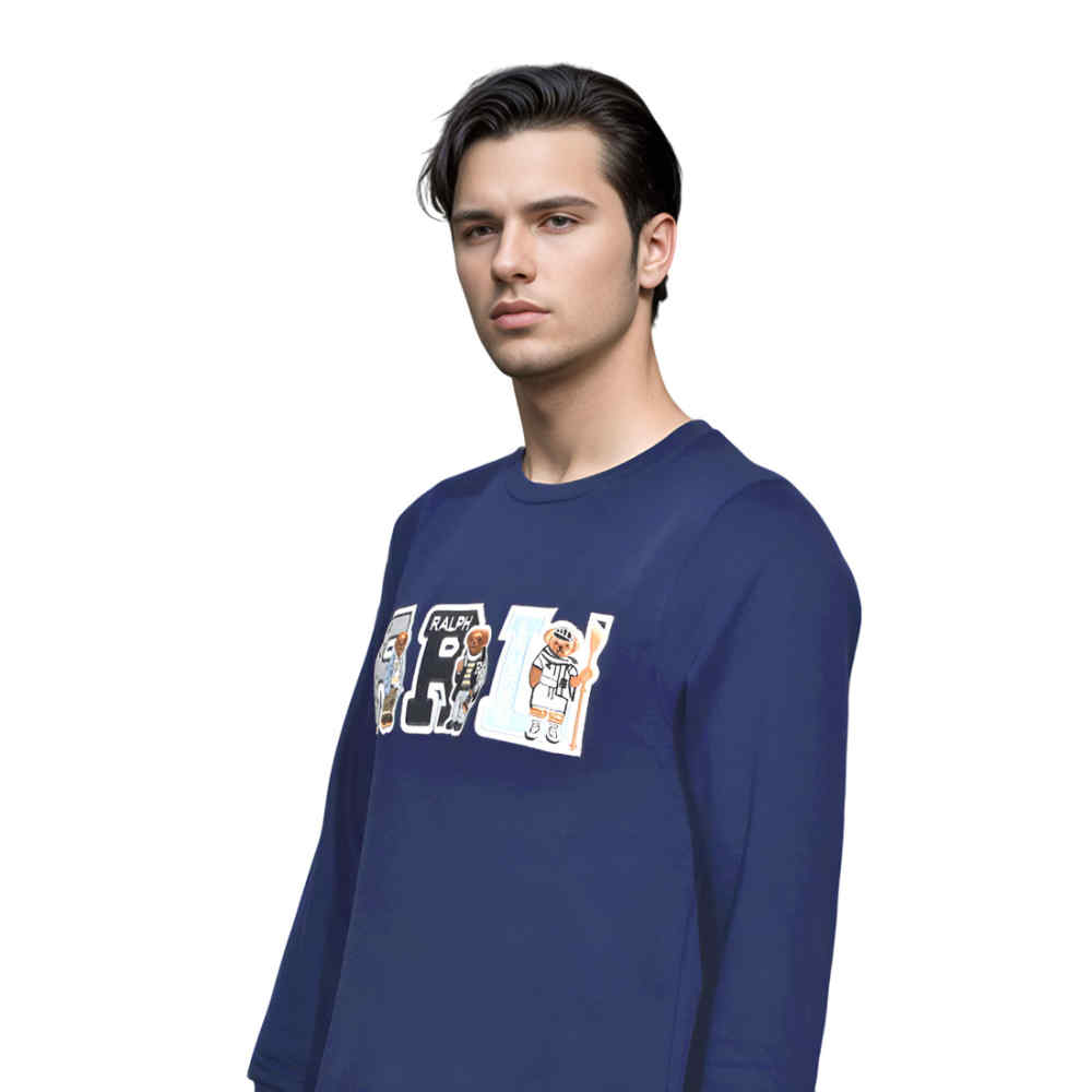 Ralph Lauren Blue Premium Quality Sweatshirt