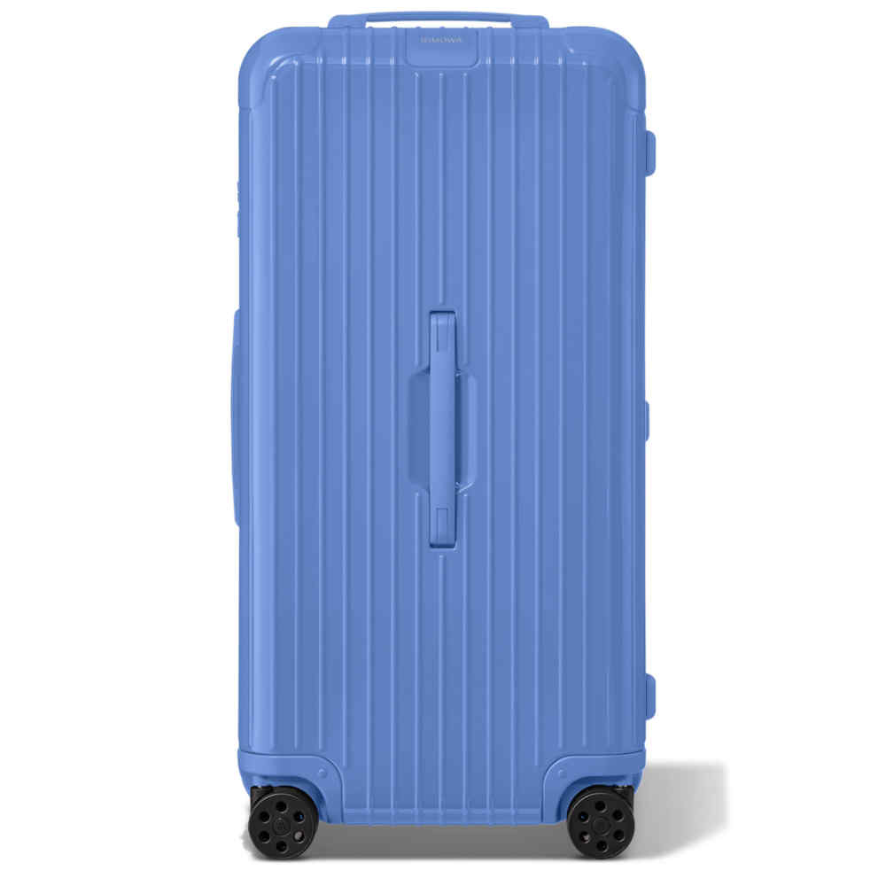 Rimowa Blue Premium Trunk Plus Trolley Bag