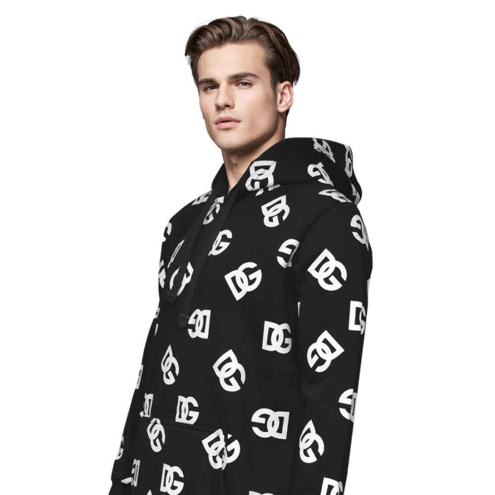 Dolce & Gabbana Black Premium Quality Hoodie