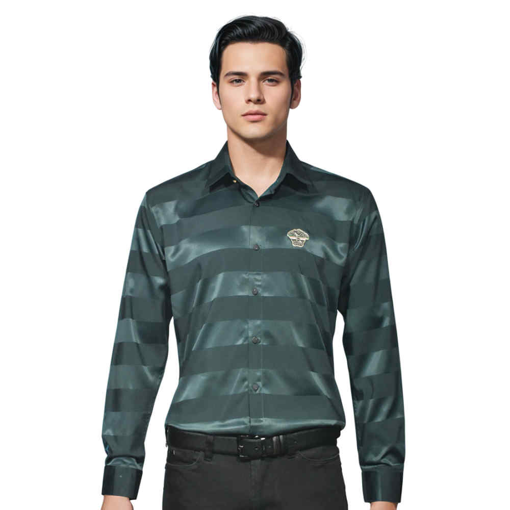Versace Green Designer Premium Quality Shirt