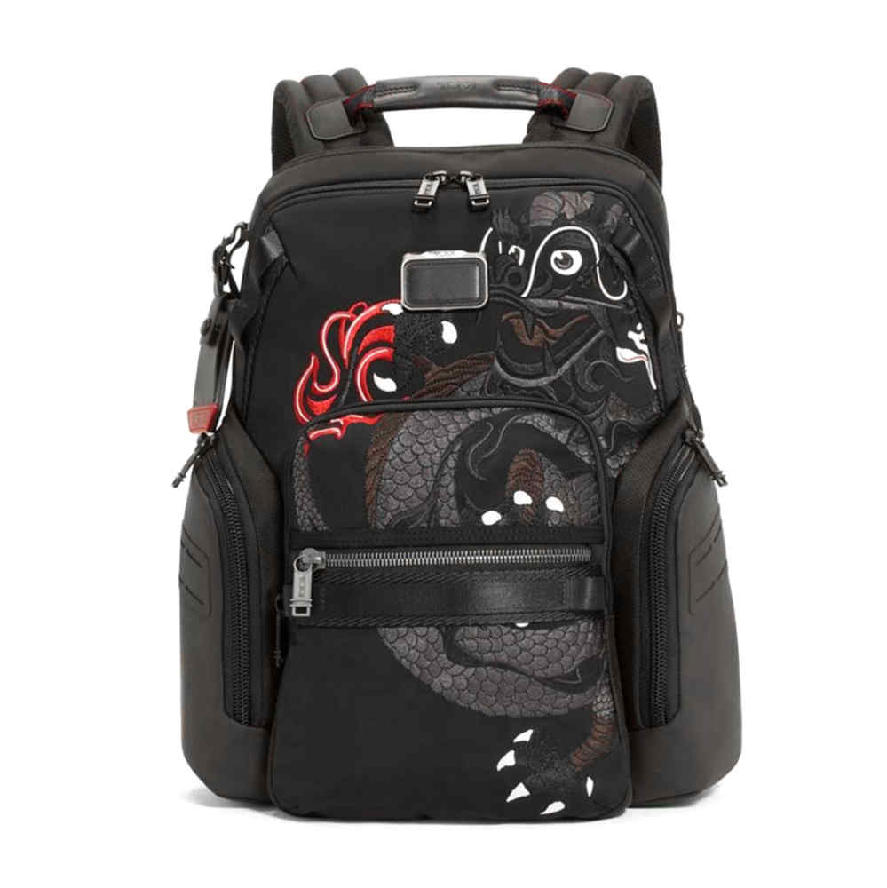 Tumi Alpha Bravo Dragon Print Navigation Backpack