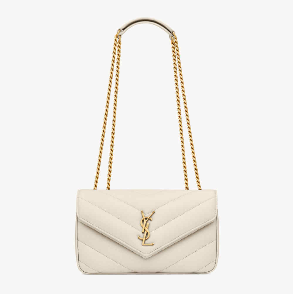 Saint Laurent loulou small in matelassé Shoulder Bag