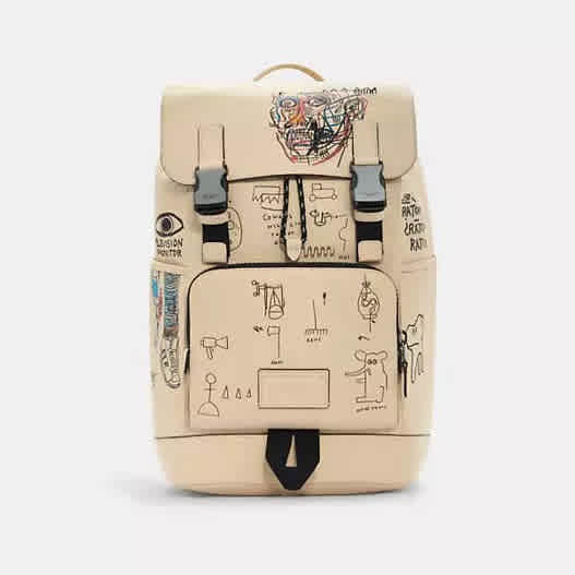 Coach X Jean Michel Basquiat Track Backpack