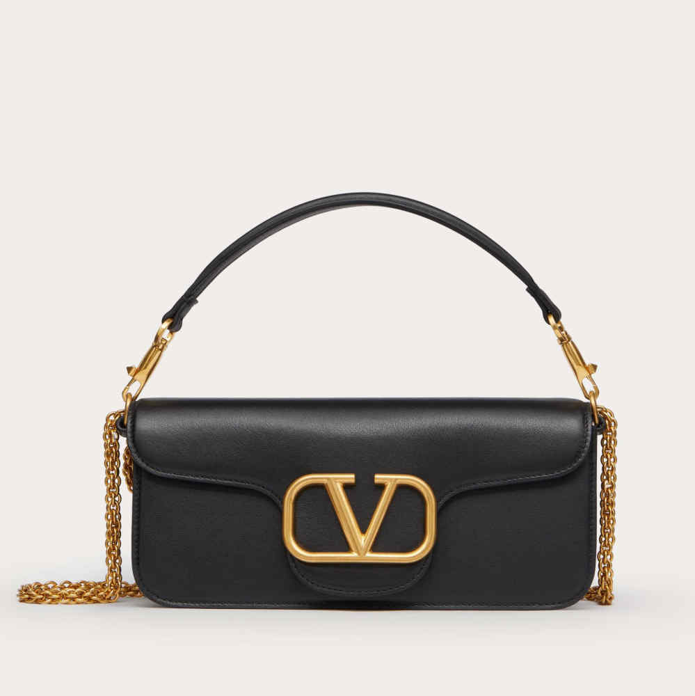 Valentino Garavani Locò Black Sling Bag