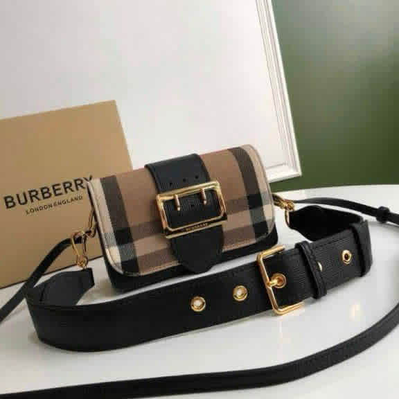 Burberry Small Black Buckle Bag