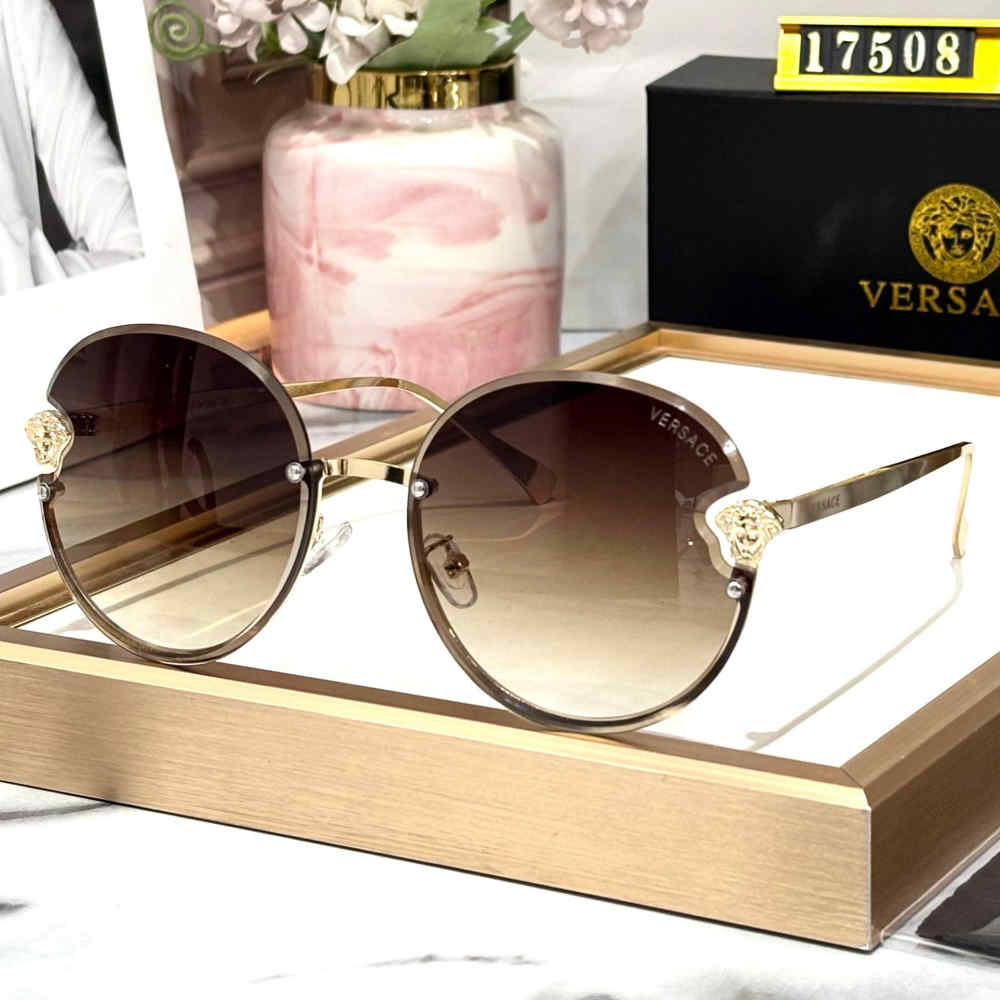 Versace Brown Premium Women's Sunglasses