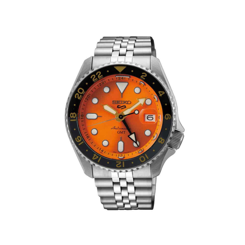 Seiko 5 Sports Mikan Orange GMT SKX Re-Interpretation SSK005KI