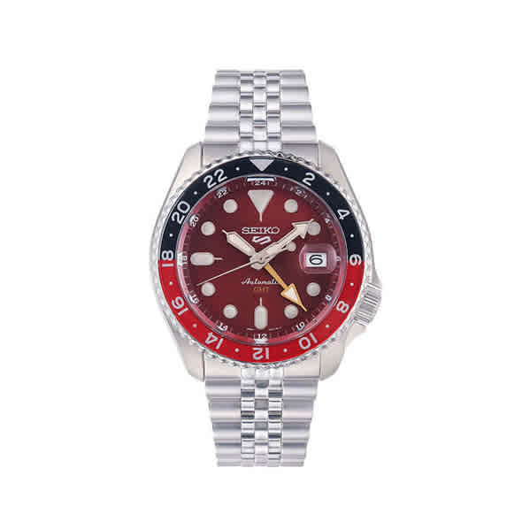 Seiko 5 Sports GMT Passion Red Limited Edition Automatic Watch SSK031K1