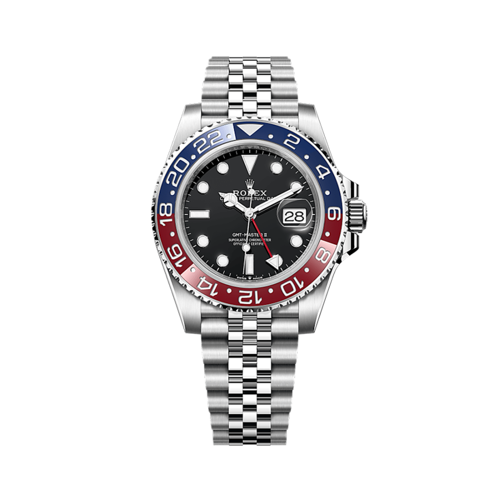 Rolex GMT-Master II Oyster, 40 mm, Oystersteel M126710BLRO-0001