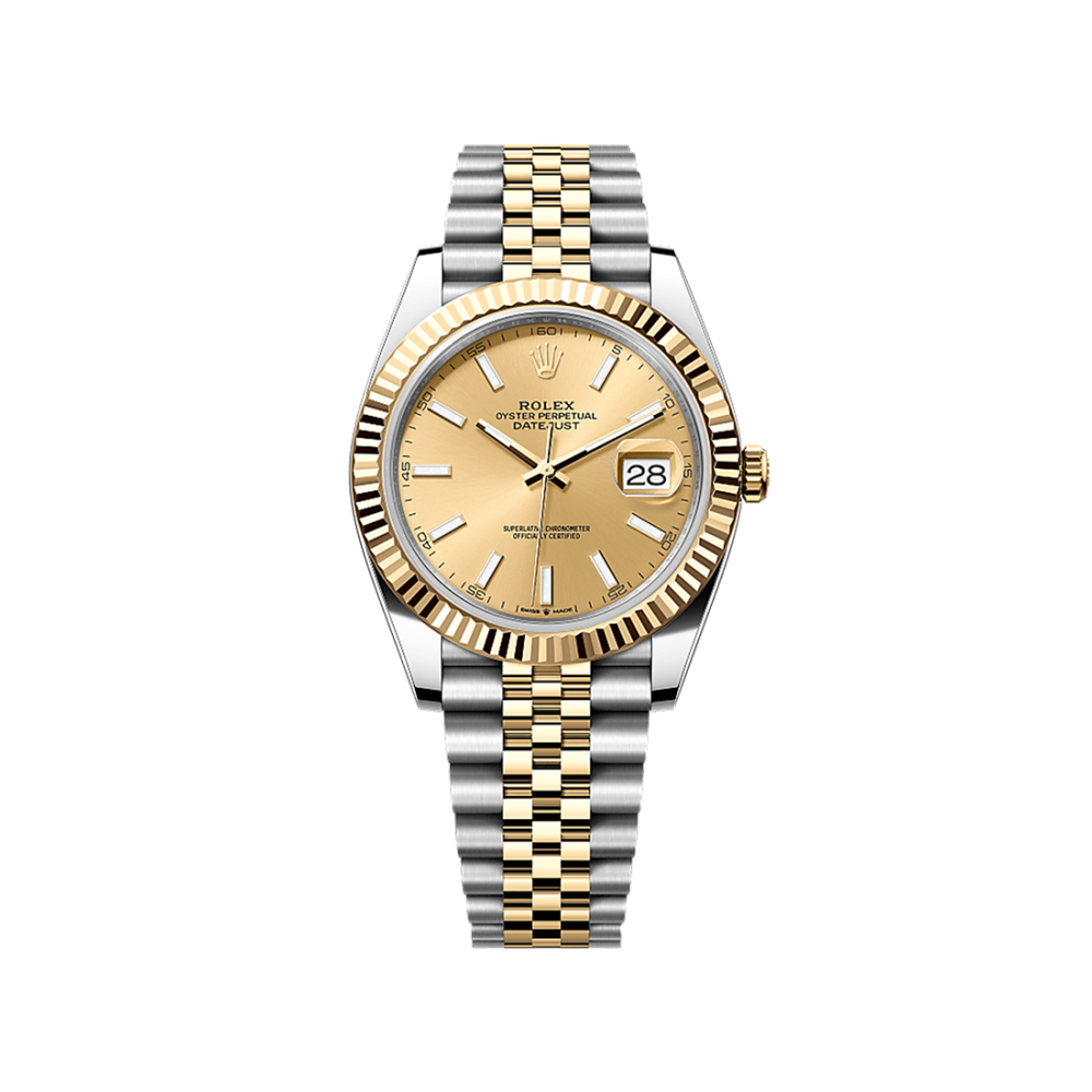 Rolex Datejust 41 Oyster, Oystersteel and Yellow Gold Watch M126333-0010