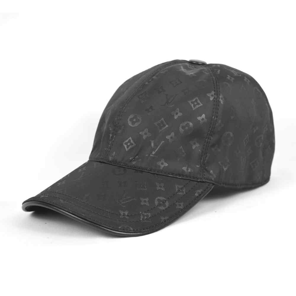 Louis Vuitton Monogram Black Premium Cap