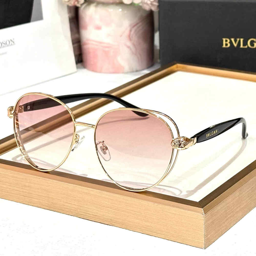 Bvlgari Pink Premium Women's Sunglasses