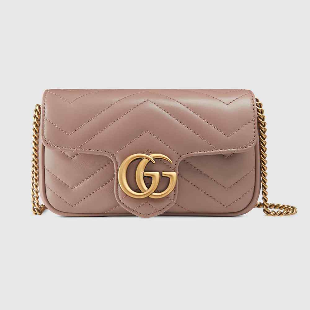 Gucci Beige Super Mini Marmont Bag