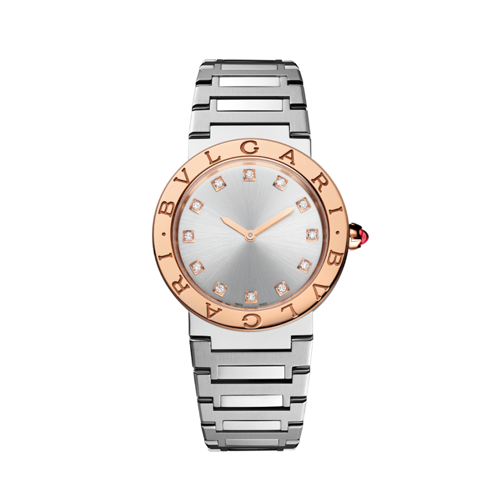 Bvlgari Quartz Lady Watch in Stainless Steel and Gold Watch 103577