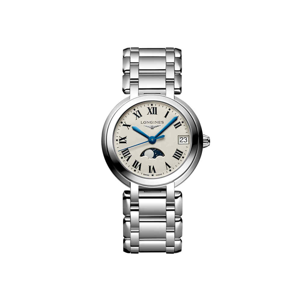 Longines Primaluna Moonphase Date Quartz Watch L8.115.4.71.6