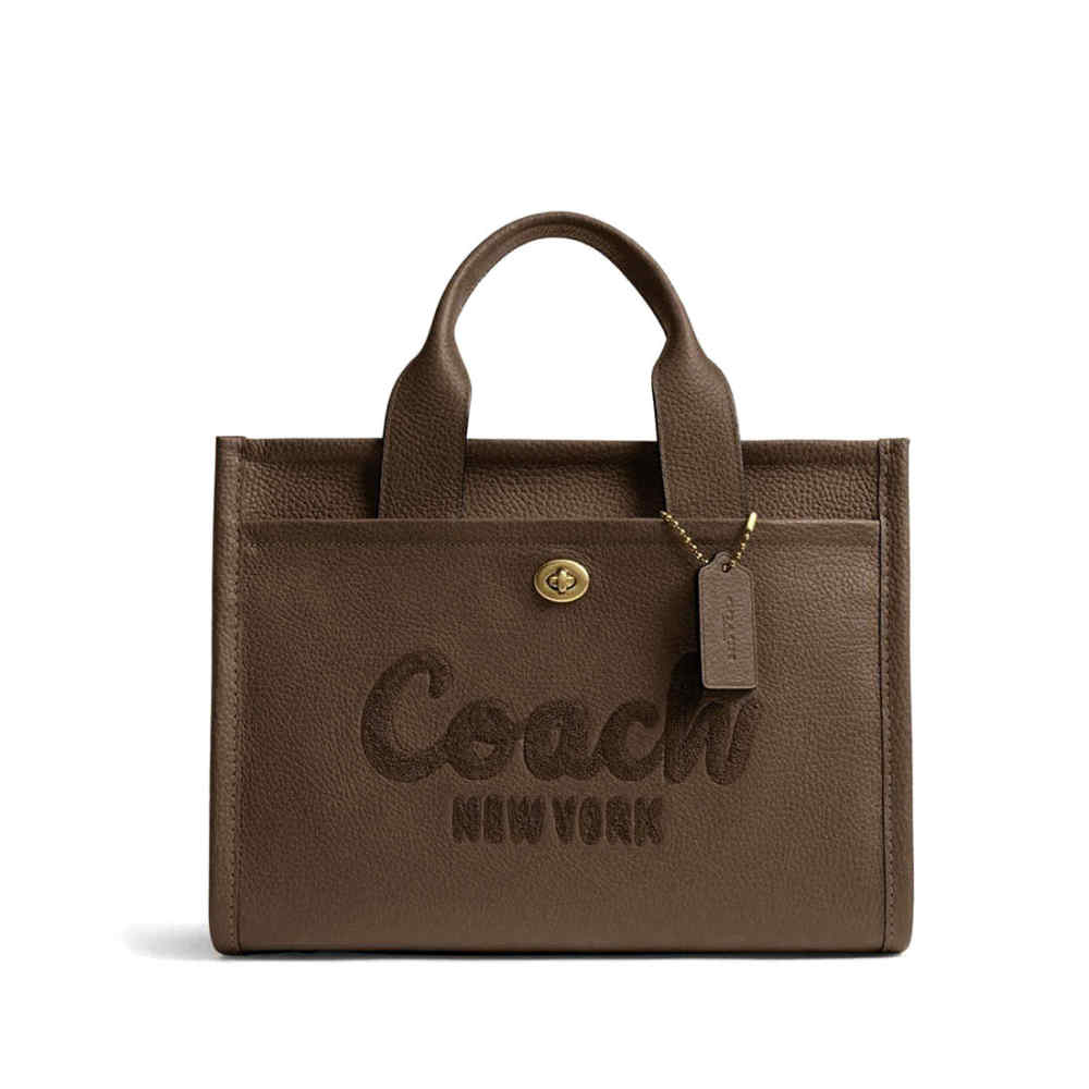 Coach Cargo 26 Dark Brown Tote Bag