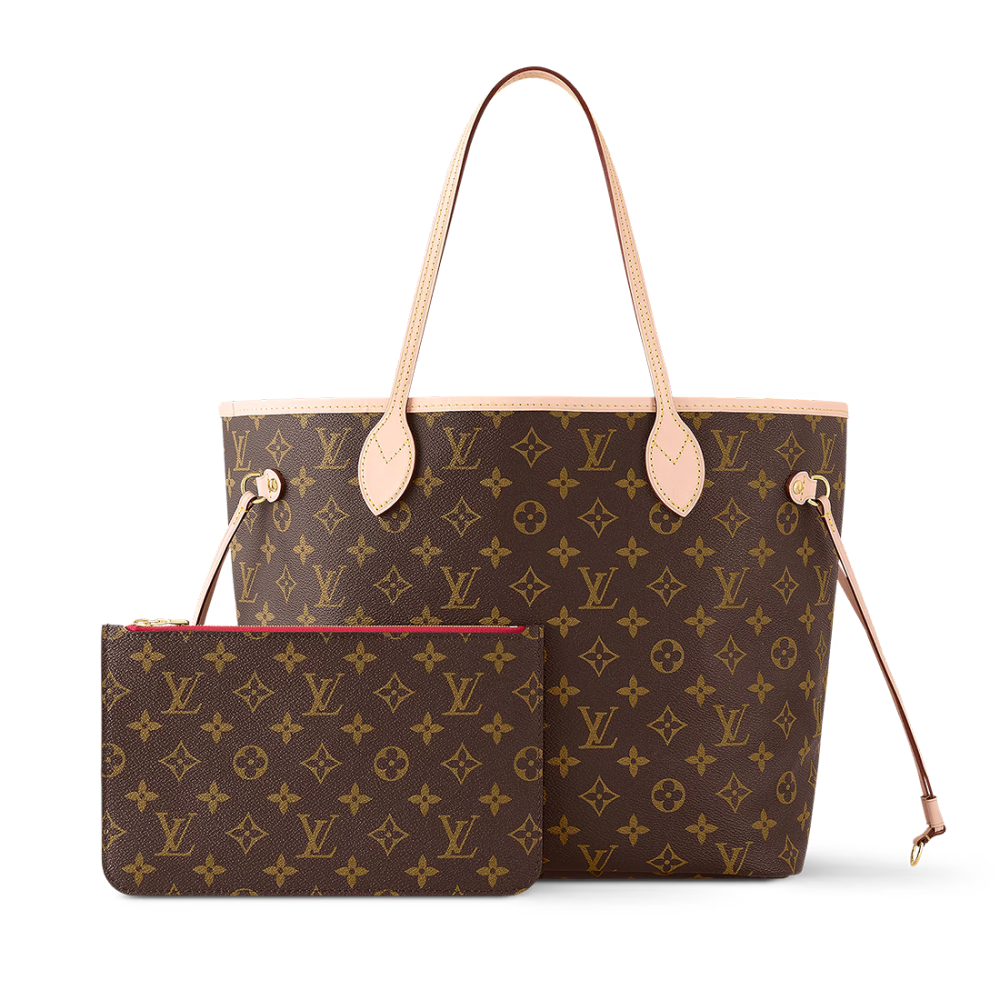 Louis Vuitton Neverfull Brown Tote Bag