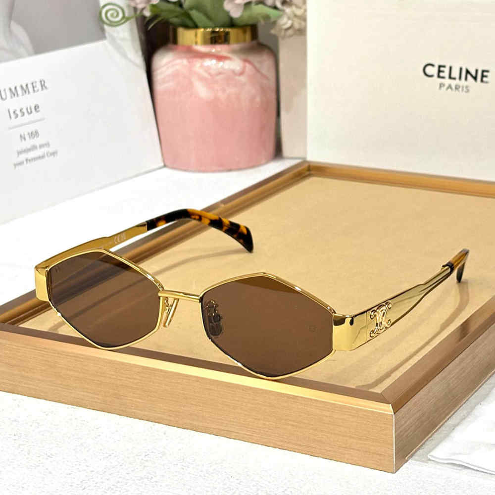 Celine Brown Premium Women's Sunglasses