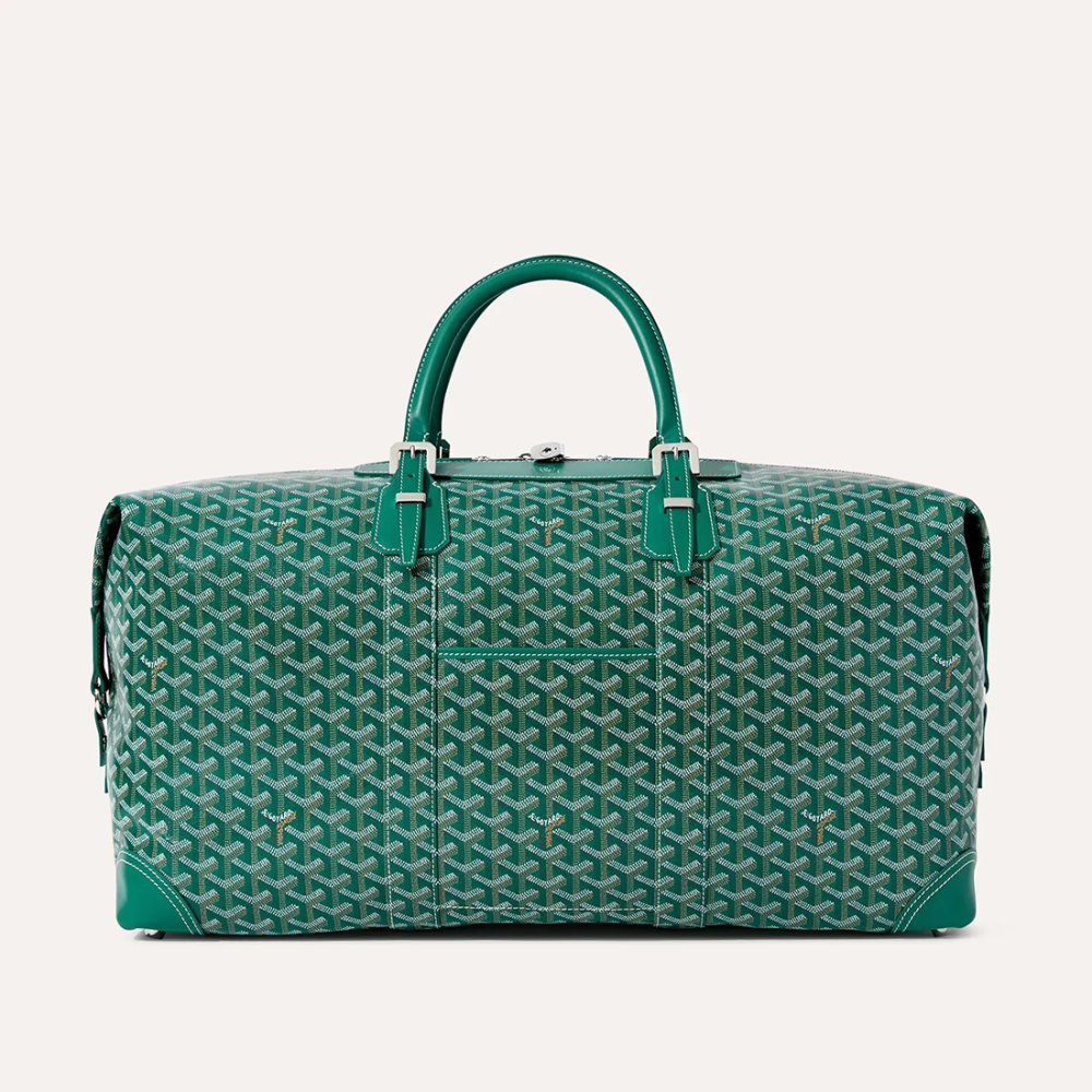 Goyard Bowling 55 Green Duffle Bag