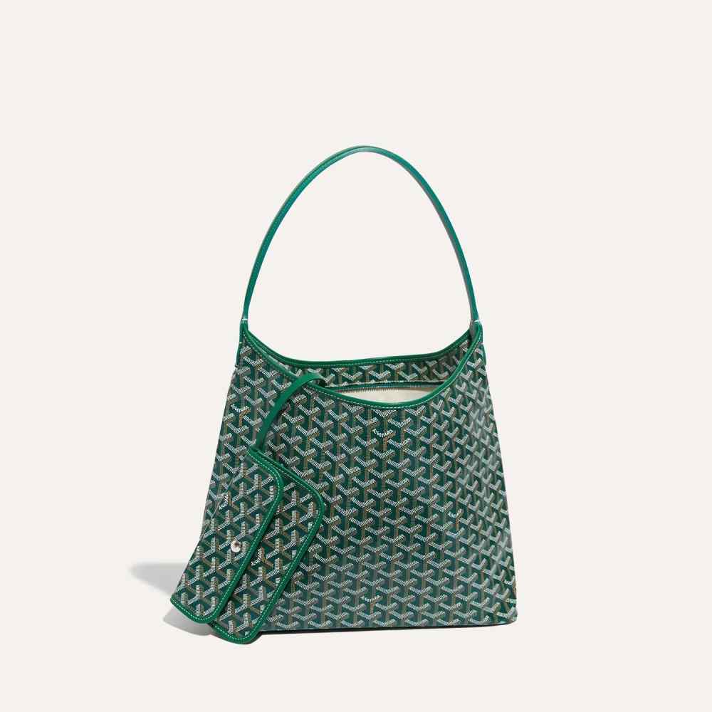 Goyard Boheme Green Tote Bag