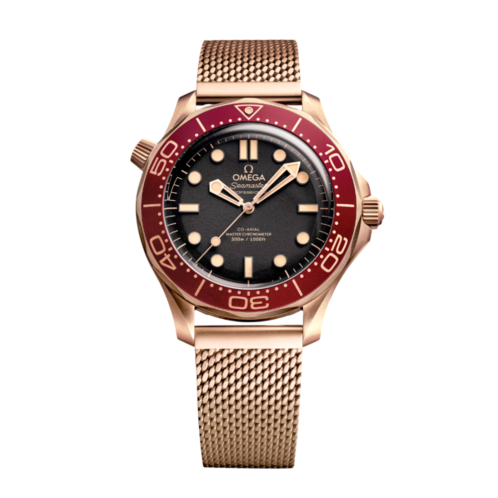 Omega Seamaster Diver 300M In Bronze Gold Watch 210.90.42.20.01.003