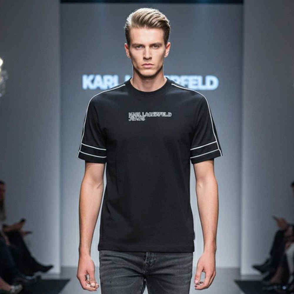 Karl Lagerfeld Black Premium Quality T-shirt