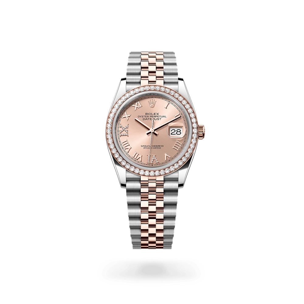 Rolex Datejust 36 in Everose Rolesor - combination of Oystersteel and Everose gold, M126281RBR-0015