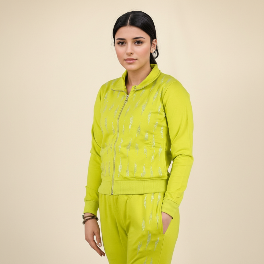 Burberry Mustard Premium Quality Tracksuit