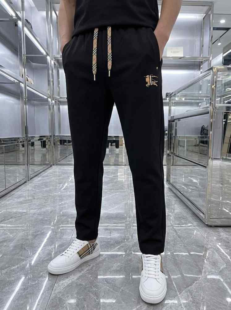 Burberry Black Premium Quality Warm Track Pant