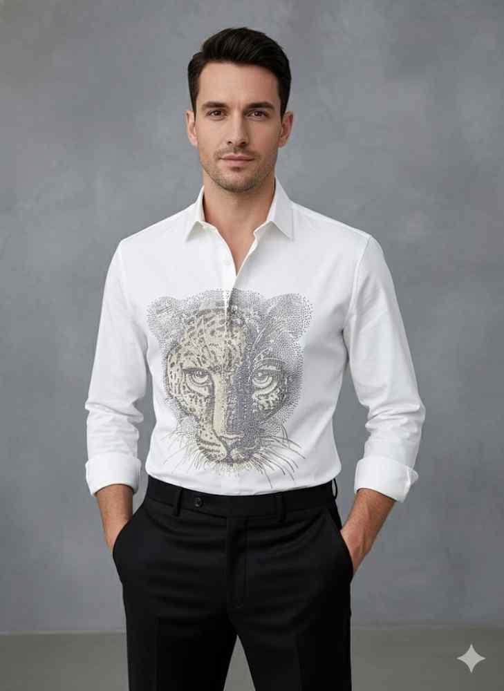 Dolce & Gabbana Japanese Stretch White Premium Shirt