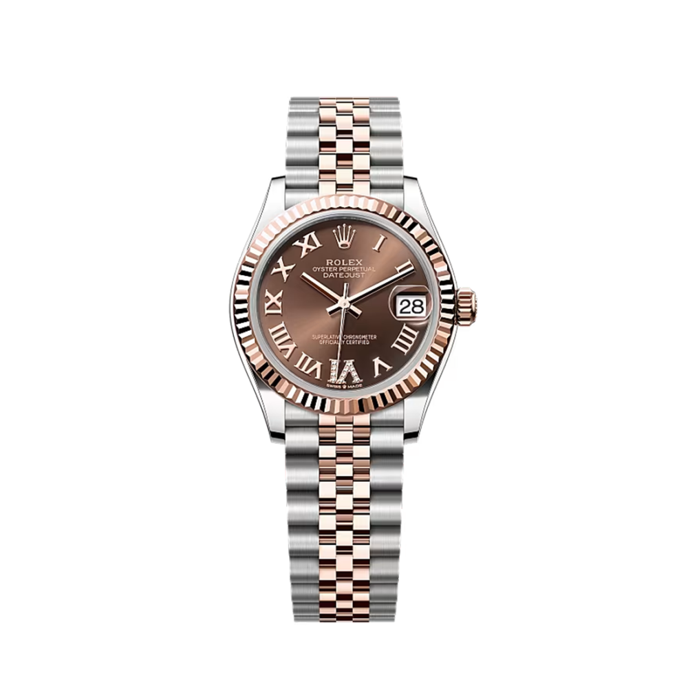 Rolex Datejust 31 Oyster, 31 mm, Oystersteel and Everose gold Reference 278271