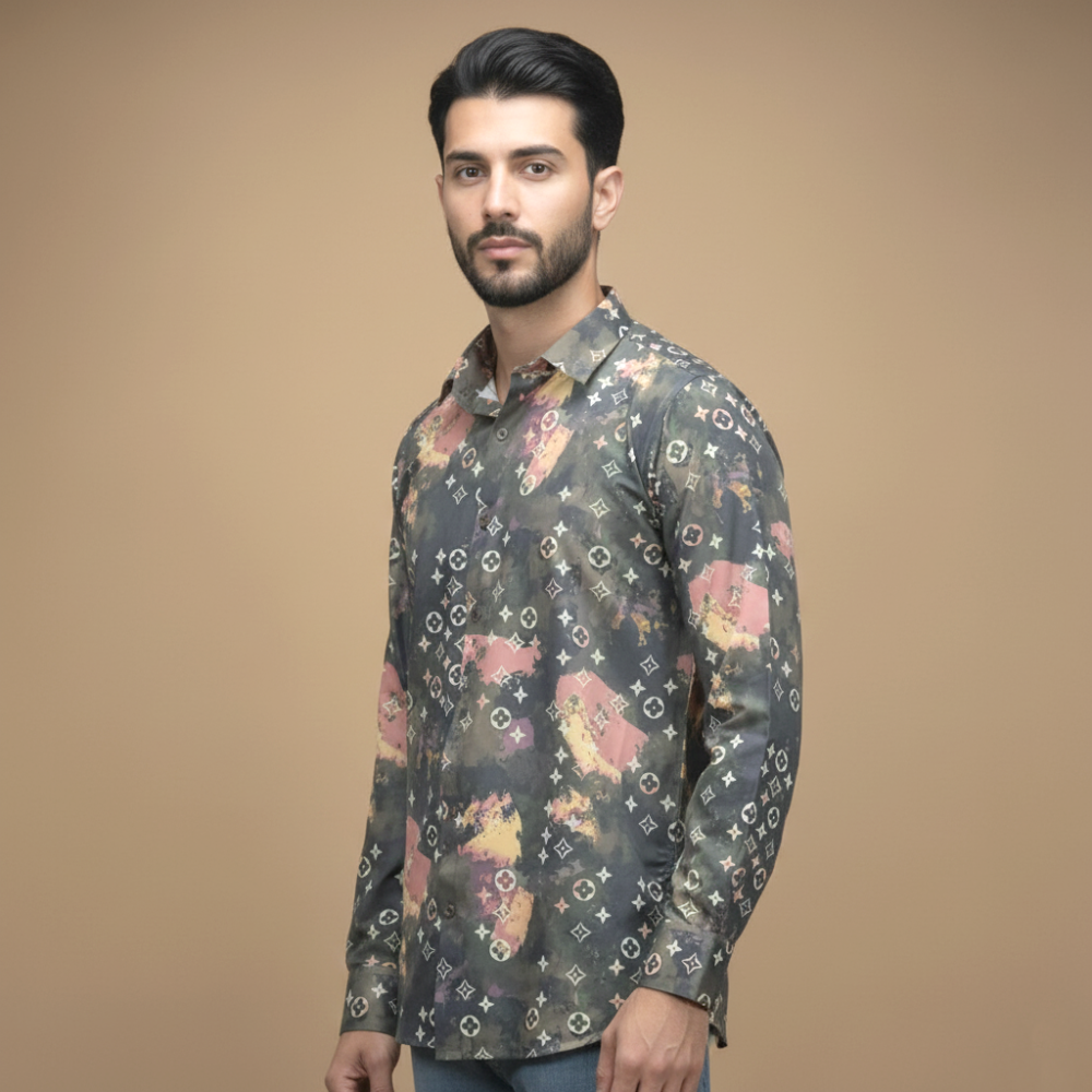 Louis Vuitton Printed Premium Quality Shirt