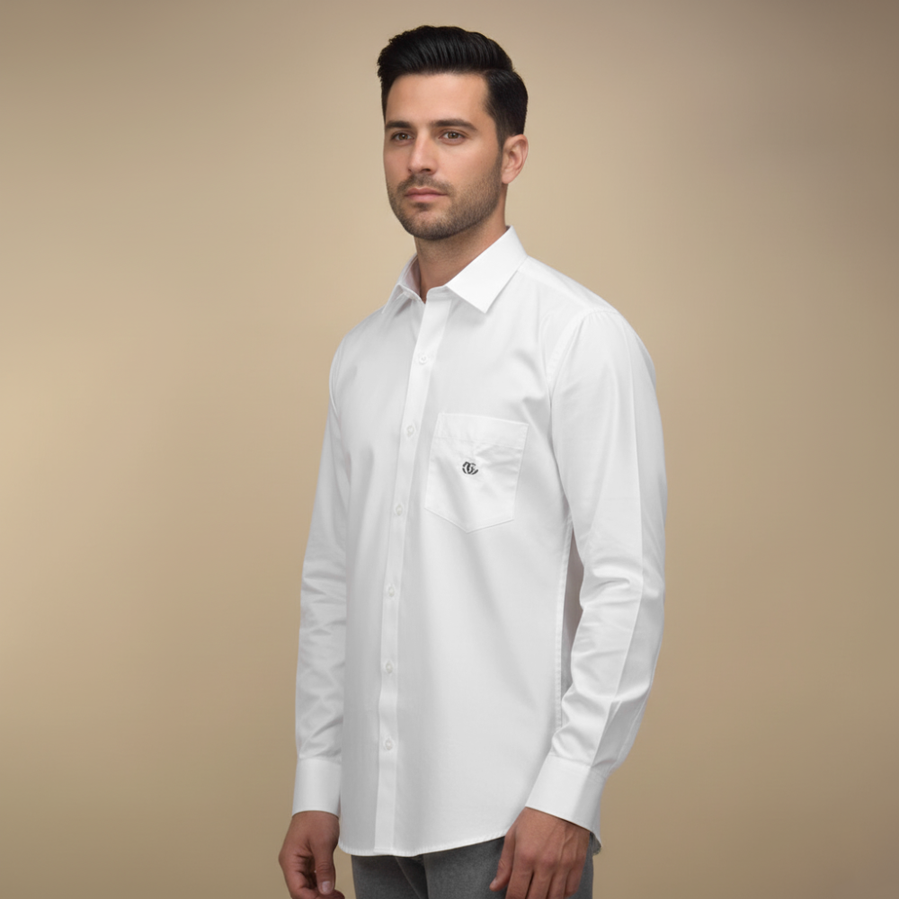 Gucci Pocket Printed White Premium Shirt