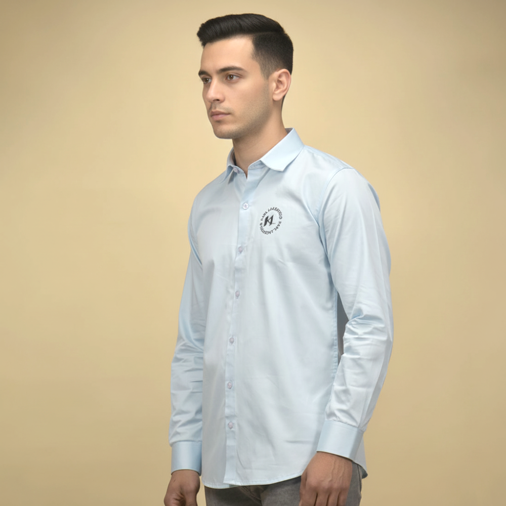 Karl Lagerfeld Sky Blue Premium Quality Shirt