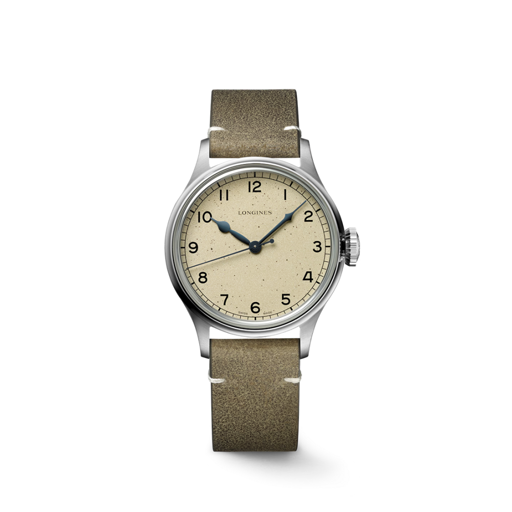 Longines Heritage Military Stainless Steel Automatic watch, L2.819.4.93.2