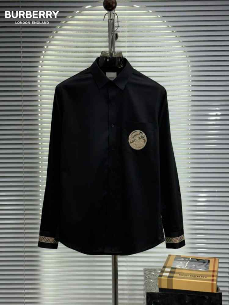 Burberry Black Premium Quality Shirt