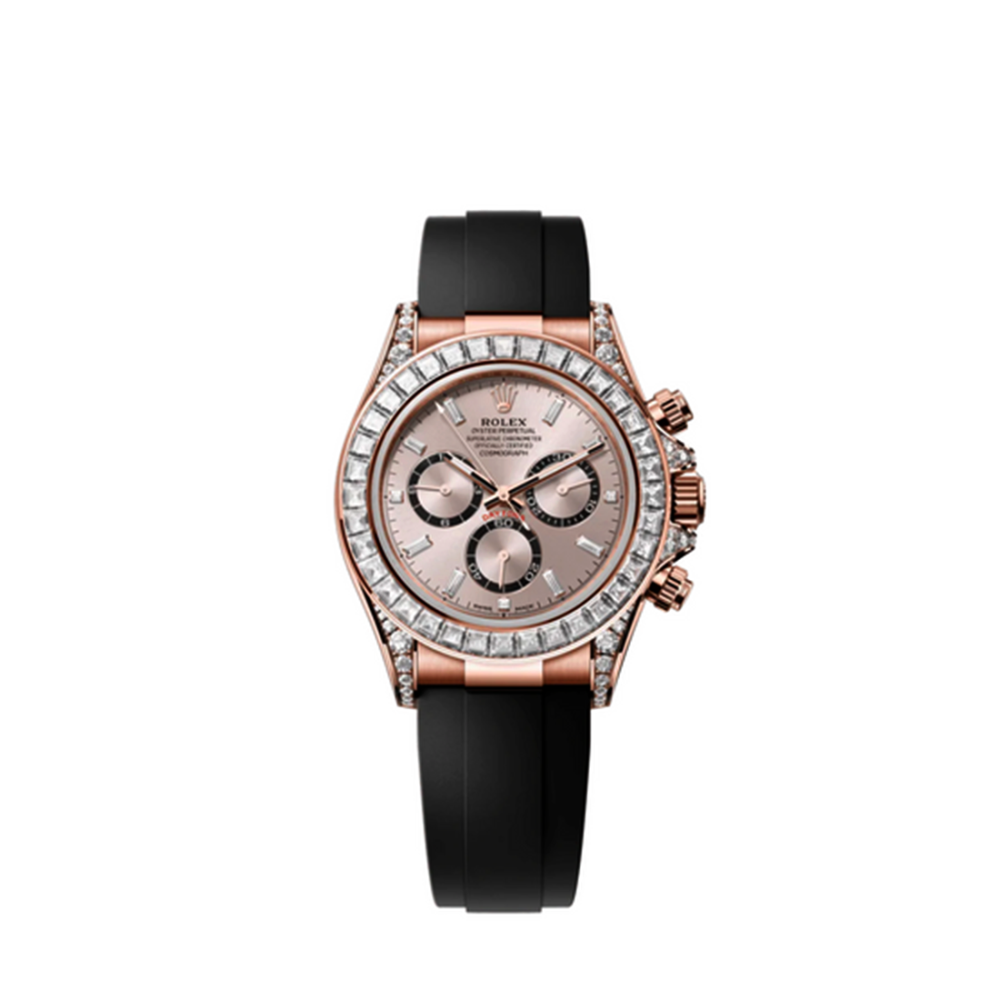 Rolex Cosmograph Daytona Rose Gold Diamond Dial 126535TBR Watch