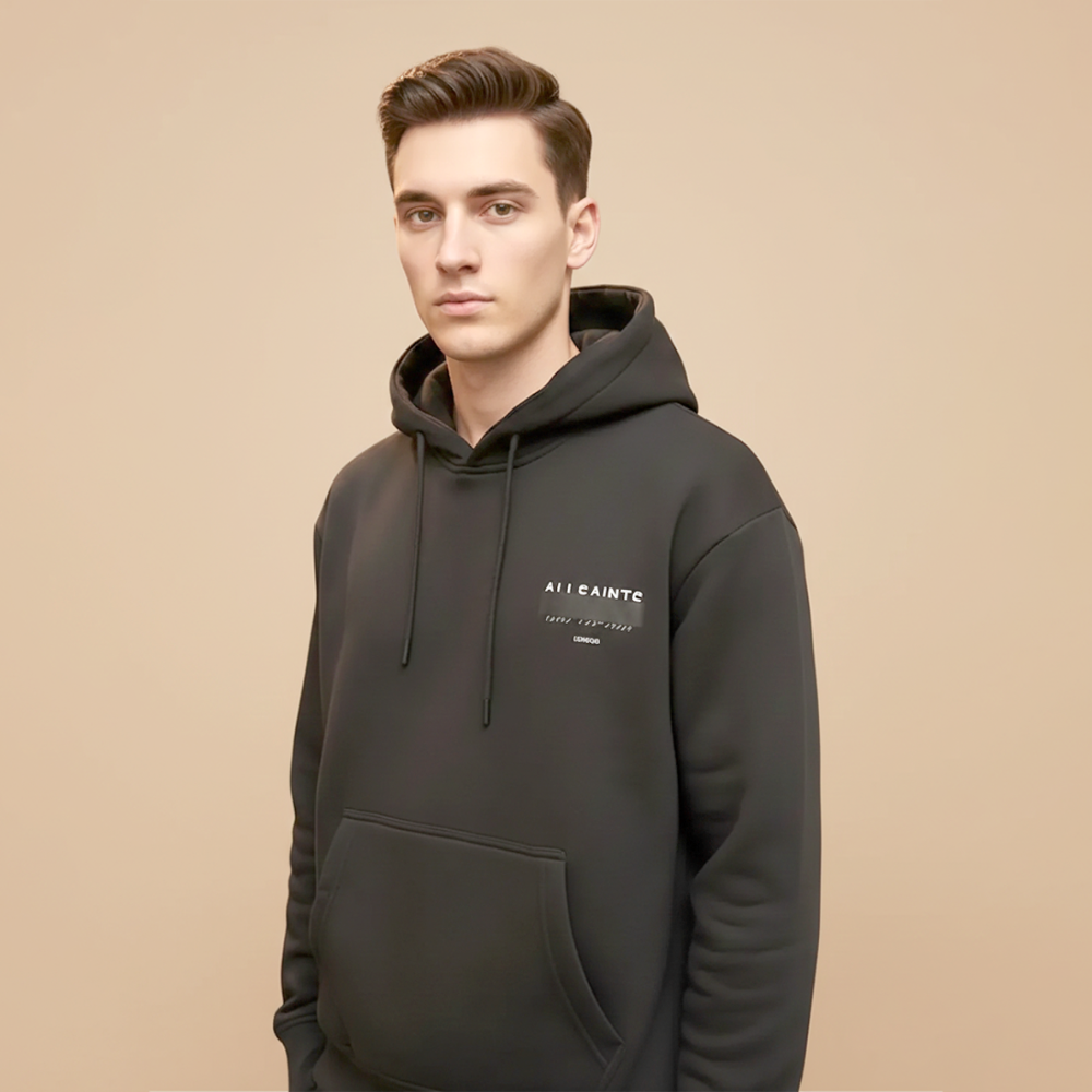 All Saints Black Premium Quality Hoodie