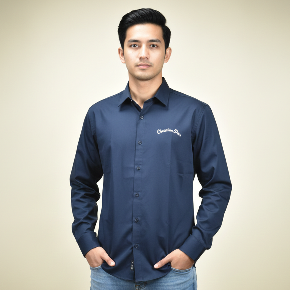Dior Blue Premium Quality Shirt