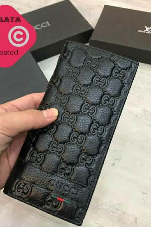 Gucci GG Supreme Monogram Long Wallet