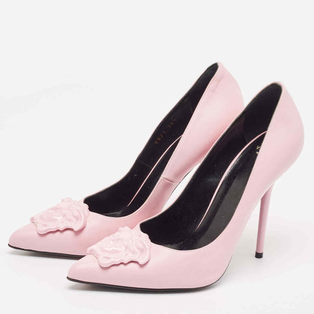 Versace La Medusa Pink Heels Sandles